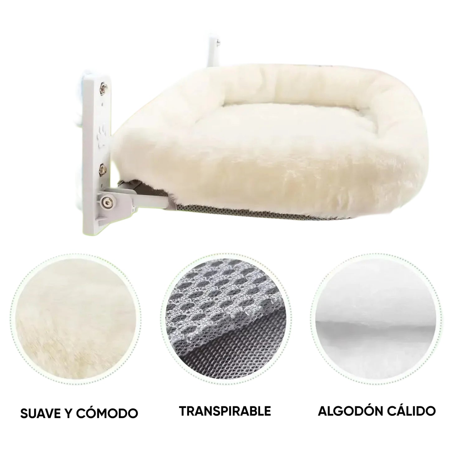 Cama ventana para gatos