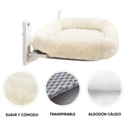 Cama ventana para gatos