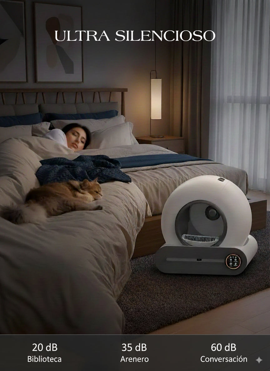 Arenero inteligente 65L